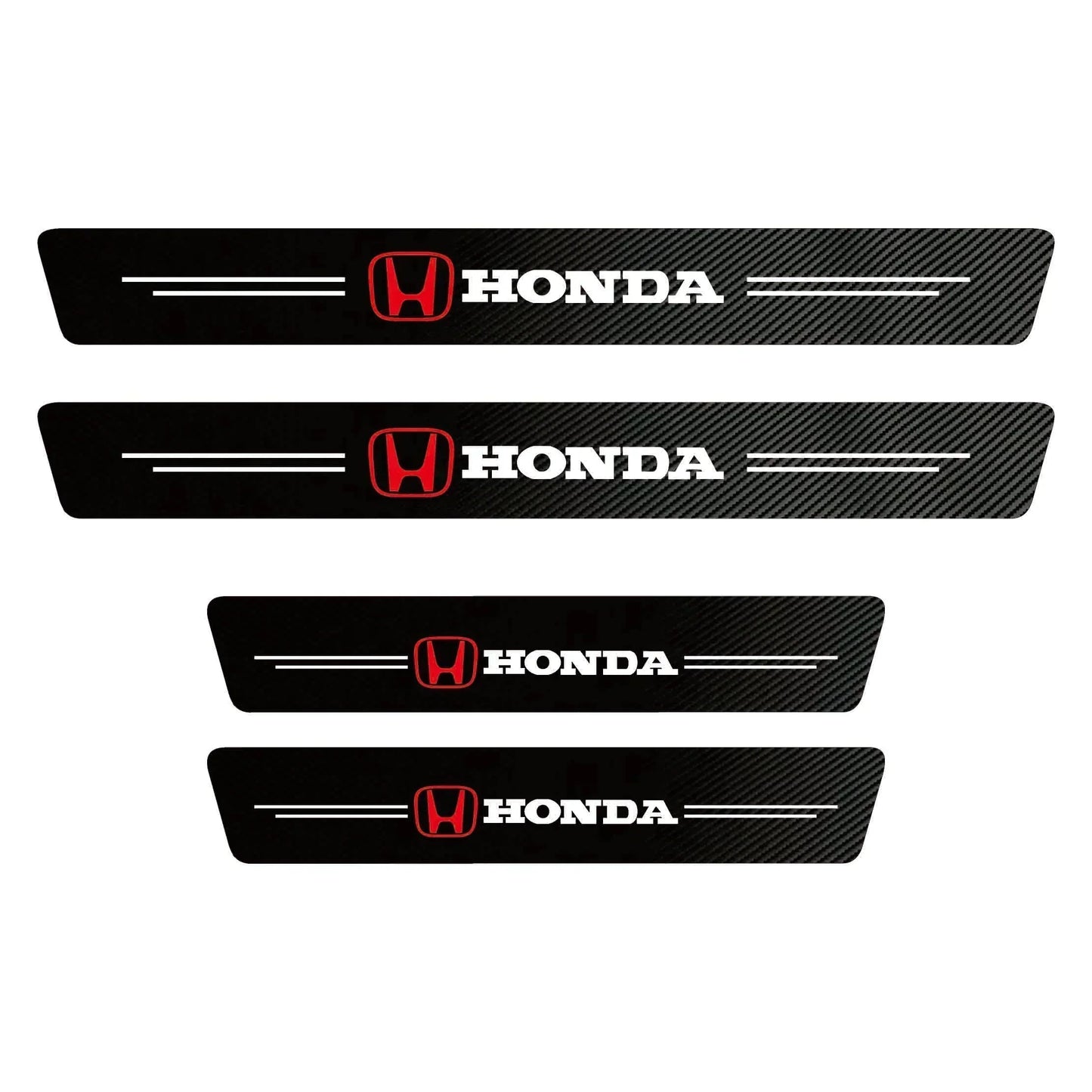 EmblazeR - Carbon Fiber Door Sill Protector 12Pcs