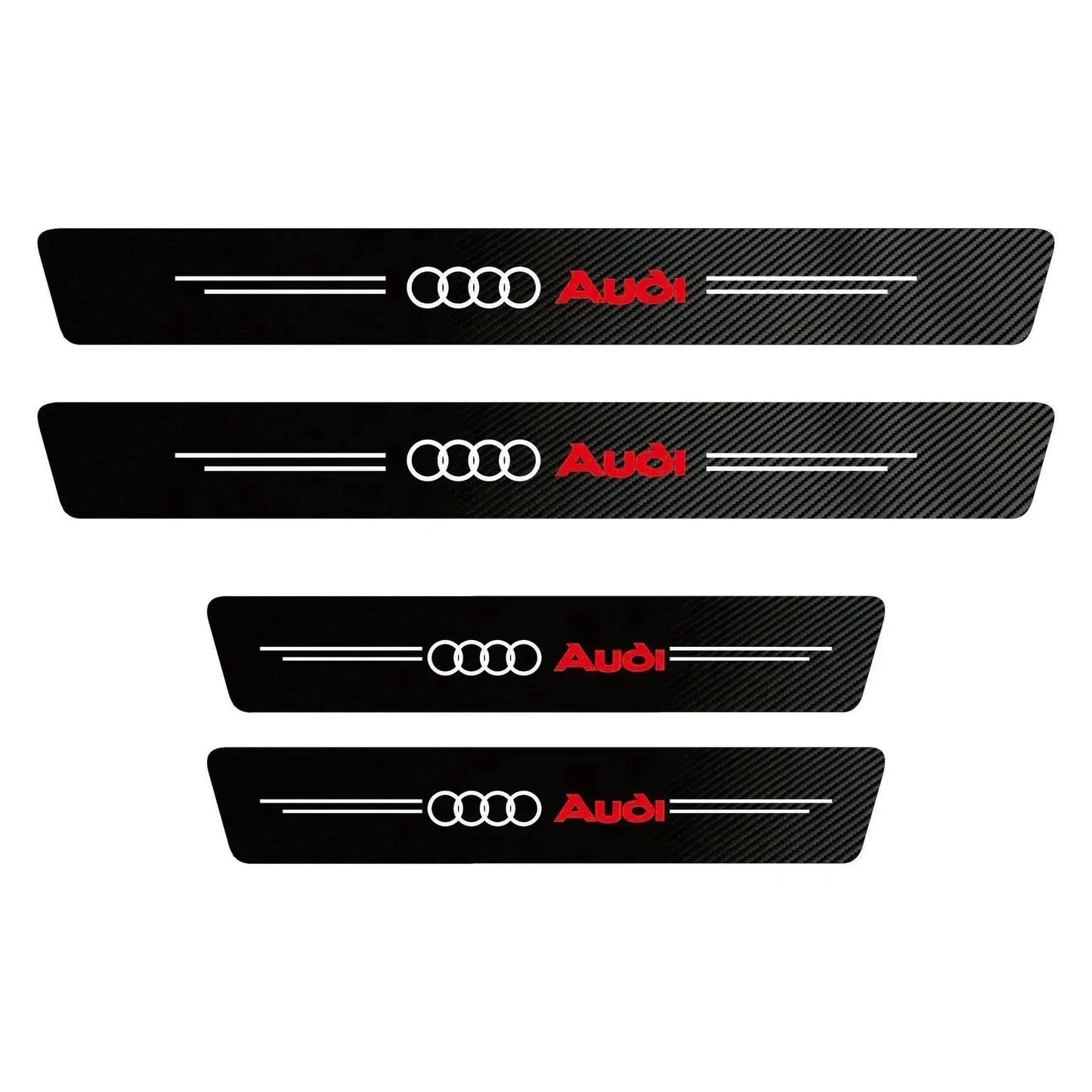EmblazeR - Carbon Fiber Door Sill Protector 12Pcs